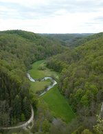 Blick auf die Große Lauter, der schönste Fluss des Jahres 2019 Blick auf die Große Lauter, der schönste Fluss des Jahres 2019